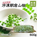 【2025年産新物】 獲れたて 簡単レシピ付 実山椒 約500g 冷凍便 奈良県産 朝倉山椒 山椒の実 生山椒 山椒 さんしょ さ…
