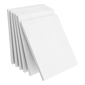 ★張りキャンバス F6 410X318mm キャンバス画材 張りキャンバス 絵画ボード ライト木枠 木製フレーム 中目 油彩・アクリル兼用 化繊綿 絵画 描画 油絵 画布 工芸用品 部屋飾り 屋内インテリア