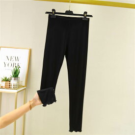 ボトムス パンツ ズボン 9分丈パンツ レギンス ウエストゴム ストレート ストレッチパンツ かわいい 可愛い 大人可愛い きれいめ シンプル 上品 レトロ おしゃれ かっこいい カジュアル こなれ感 個性的 主役級 存在感 抜け感 オールシーズン ベーシック ナチュラル