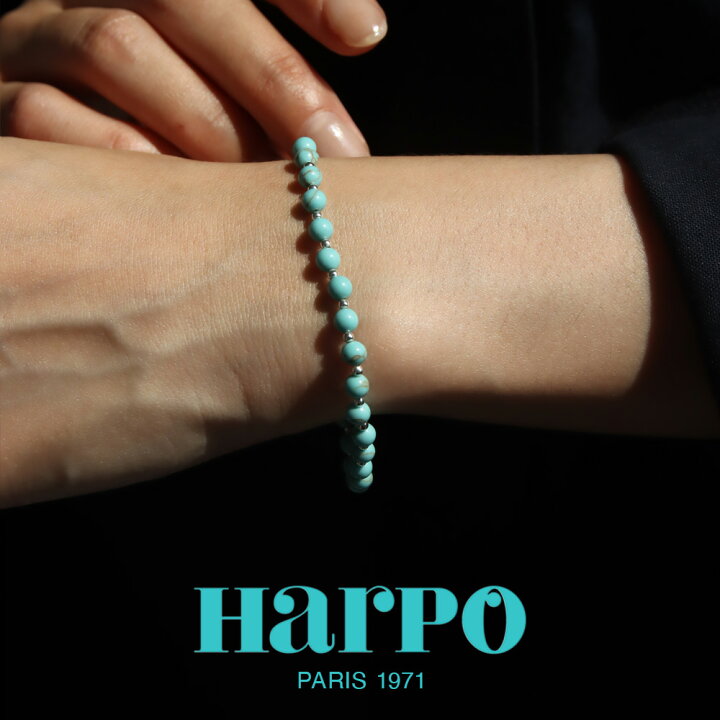 楽天市場】HARPO アルポ TURQUOISE BEADS AND STERLING SILVER 