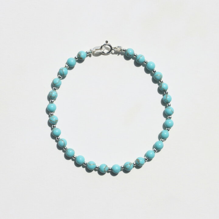 楽天市場】HARPO アルポ TURQUOISE BEADS AND STERLING SILVER 