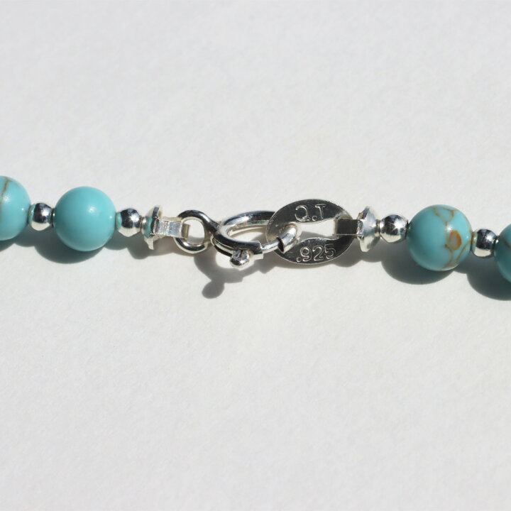 楽天市場】HARPO アルポ TURQUOISE BEADS AND STERLING SILVER BEADS 