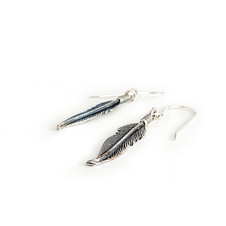 楽天市場】HARPO アルポ【BOW09】NAVAJO FEATHER EARRINGS ナバホ  
