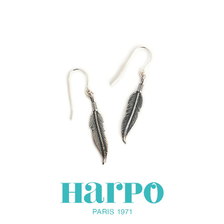 楽天市場】HARPO アルポ【BOW09】NAVAJO FEATHER EARRINGS ナバホ 
