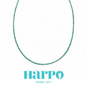 HARPO A|yCO239z^[RCY r[Y lbNX Turquoise Beads Necklace CfBAWG[ tX p fB[X n|Vv VR
