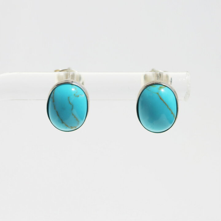 楽天市場】HARPO アルポ【E331】TURQUOISE CABOCHON EARRINGS 
