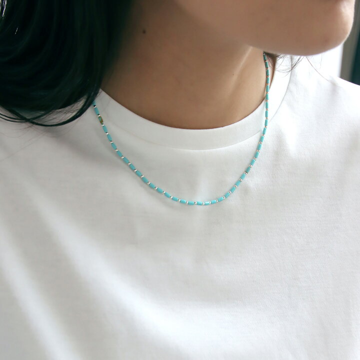 楽天市場】HARPO アルポ【N304】Turquoise heishi beads and liquid 