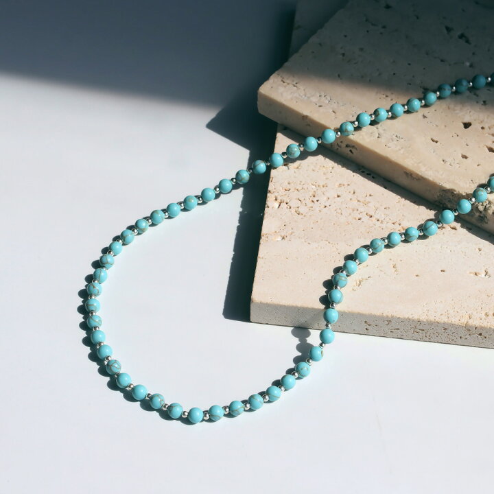 楽天市場】HARPO アルポ【N305】Turquoise round stone and sterling  