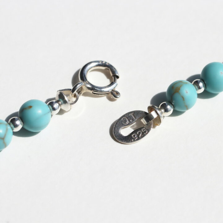楽天市場】HARPO アルポ【N305】Turquoise round stone and sterling 