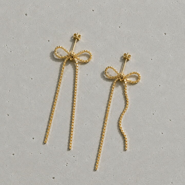 楽天市場】SASKIA DIEZ サスキアディツ【リボン ピアス シルバー925 