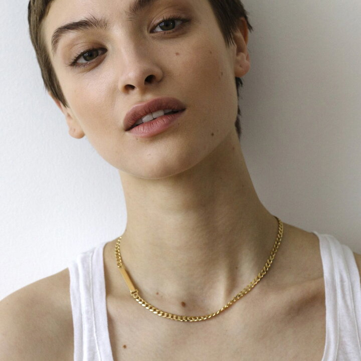 楽天市場】SASKIA DIEZ サスキアディツ GOLD IDENTITY CHOKER ゴールド 
