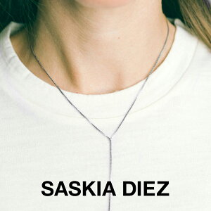 SASKIA DIEZ TXLAfBcyׂ Vo[ t@C tW lbNXz SILVER FINE FRINGE NECKLACE 925 sterling silver fB[X Y Gbg O ؚ Y