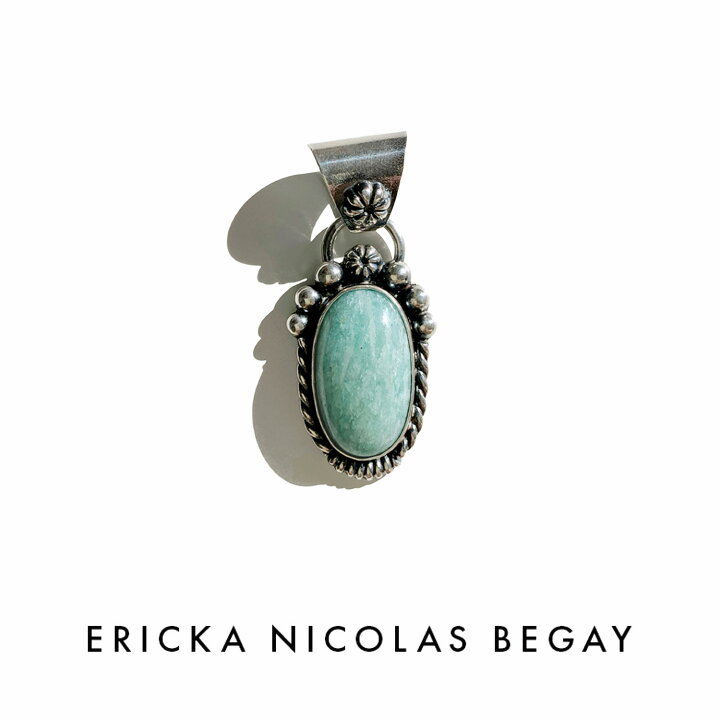 楽天市場】ERICKA NICOLAS BEGAY エリッカ ニコラス ビゲイ Amazonite 