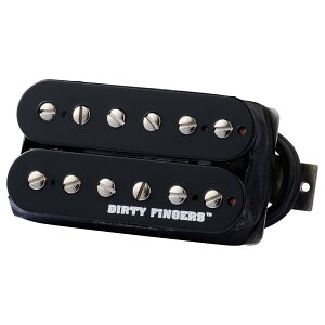 Gibson Dirty Fingers Quick Connect Rhythm [PUDFRDBQ4] (�t�����g�|�W�V�����p, Double Black, 4-Conductor, Potted, Ceramic, 15K) �y �M�u�\�� �_�[�e�B�[�t�B���K�[�Y �n���o�b�J�[ �s�b�N�A�b�v �z