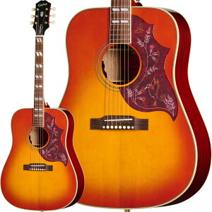 Epiphone Inspired by Gibson Hummingbird Standard (Cherry Sunburst) [Fishman �v���A���v���ڃG���A�R�d�l] �y �G�s�t�H�� �C���X�p�C�A�h �o�C �M�u�\�� �A�R�[�X�e�B�b�N �n�~���O�o�[�h �X�^���_�[�h �`�F��