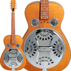 Dobro Hound Dog Deluxe Round Neck [Vintage Brown]