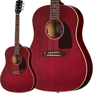 Gibson J-45 Special (Satin Wine Red) [LR Baggs �v���A���v���ڃG���A�R�d�l] �y �M�u�\�� �A�R�[�X�e�B�b�N J-45 �X�y�V���� ���C�����b�h �T�e�� �M�^�[ �G���A�R �z