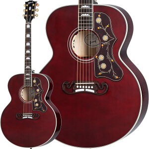 Gibson SJ-200 Standard (Wine Red) [LR Baggs �v���A���v���ڃG���A�R�d�l] [�{��������ʉ��i] �y �M�u�\�� �A�R�[�X�e�B�b�N �W�����{ SJ200 �X�^���_�[�h ���C�����b�h �M�^�[ �G���A�R �z