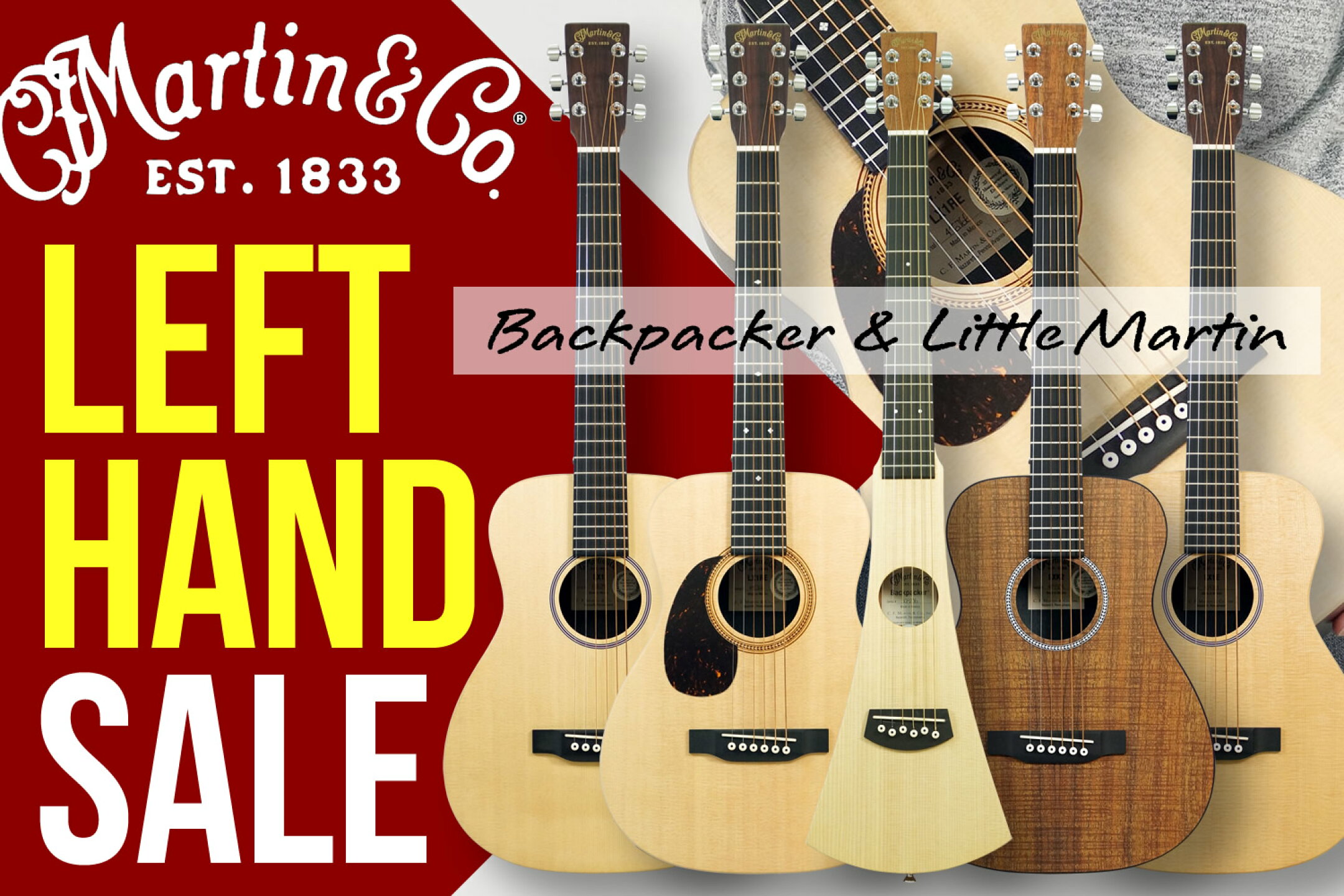 Martin Left Hand Model マーティン ミニギター