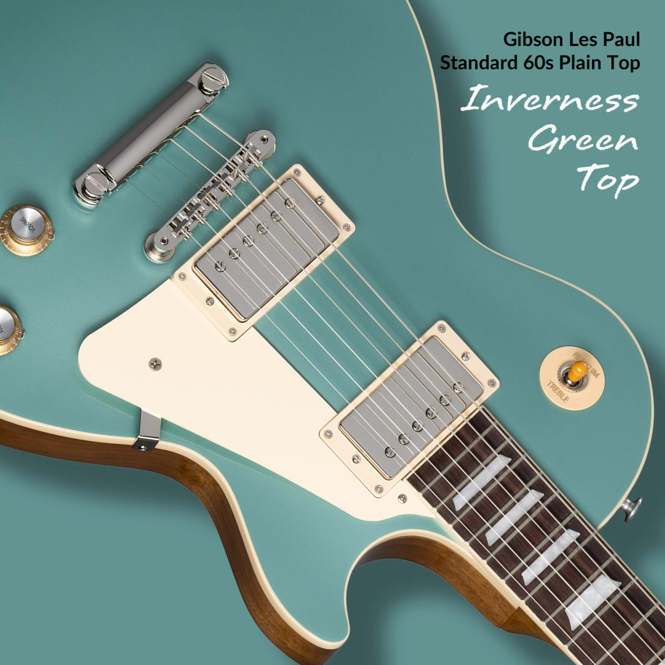 Gibson Les Paul Standard 60s Plain Top (Inverness Green Top) 【 ギブソン レスポール スタンダード インバネス グリーン トップ エレキギター 】