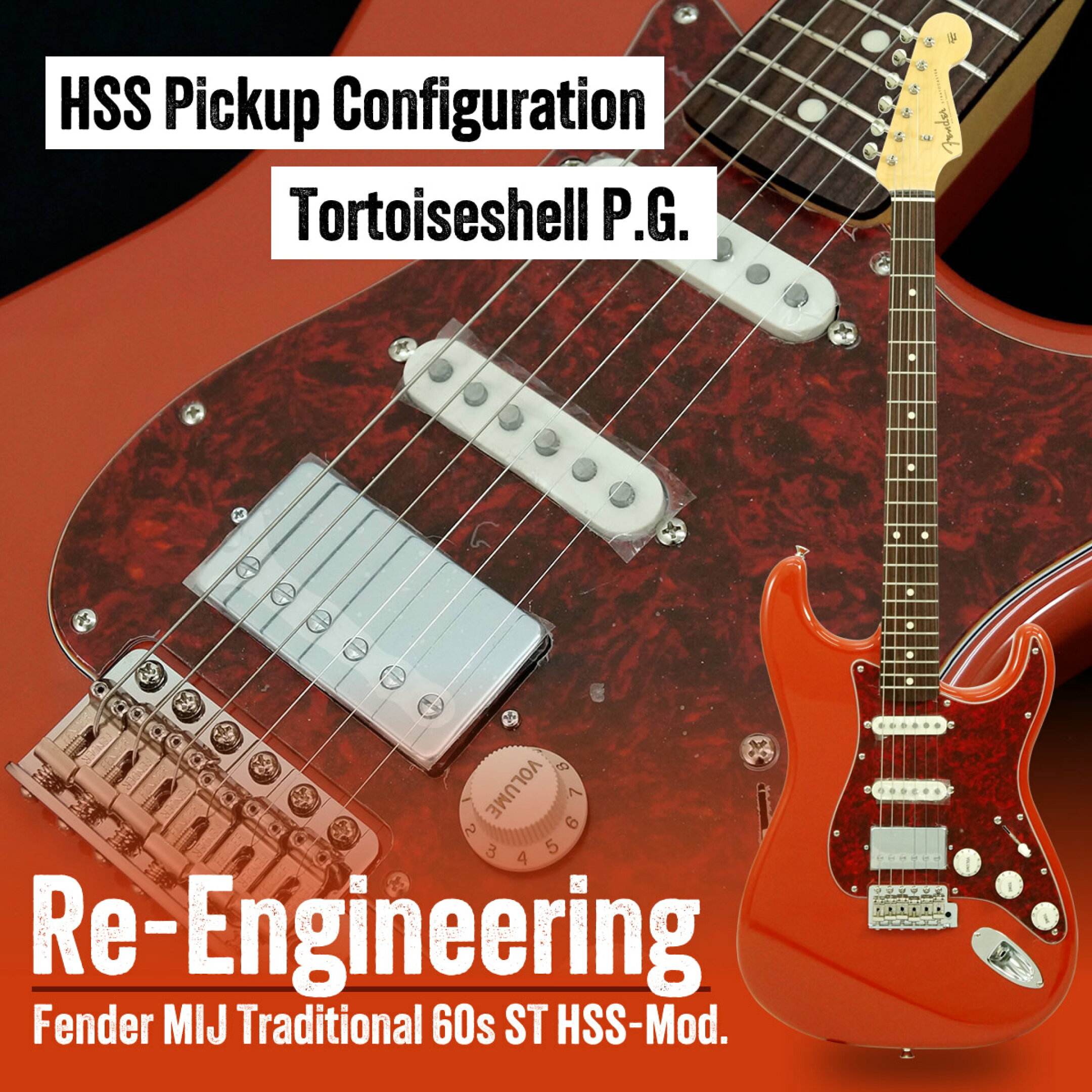 Fender MIJ Traditional 60s ST HSS-Mod. (FRD) [USED]