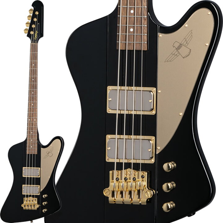 楽天市場】Epiphone Rex Brown Thunderbird (Ebony) [本数限定特別価格 