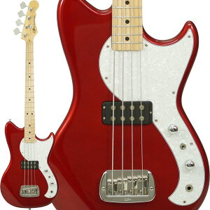 G&L Tribute Series FALLOUT shortscale bass (Candy Apple Red/Maple) [�A�E�g���b�gSALE����] �y �W�[�A���h�G�� �W�[�G�� �g���r���[�g �V���[�Y �t�H�[���A�E�g �V���[�g�X�P�[�� �x�[�X �L�����f�B �A�b�v�� 