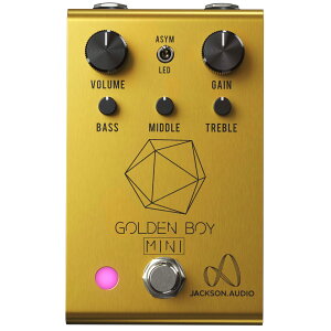 Jackson Audio GOLDEN BOY MINI Overdrive�y �W���N�\�� �I�[�f�B�I �S�[���f�� �{�[�C �~�j �I�[�o�[�h���C�u �G�t�F�N�^�[ �y�_�� �z