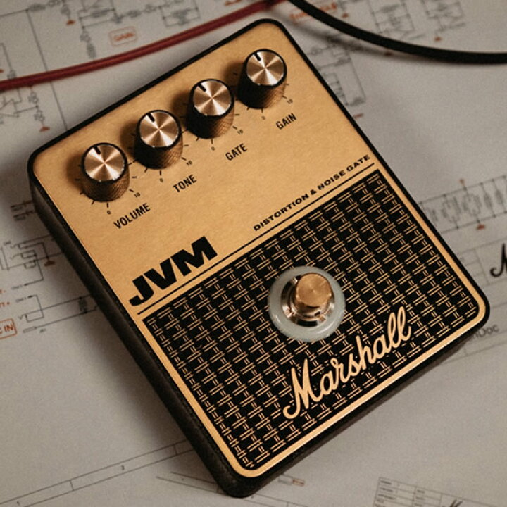 楽天市場】Marshall JVM Overdrive Pedal [DISTORTION & NOISE GATE 