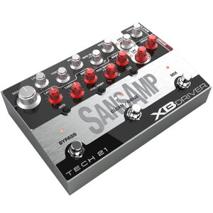 TECH21 SansAmp XB DRIVER�y �e�b�N21 �T���Y�A���v XB �h���C�o�[ �x�[�X�p �G�t�F�N�^�[ �y�_�� �z