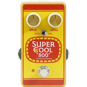 Supercool Pedals 800 Preamp/Distortion y X[p[N[ y_ vAv fBXg[V Ji_ GtFN^[ y_ z