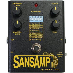 TECH21 SA1 SansAmp Classic�y �e�b�N21 �T���Y�A���v �N���V�b�N �v���A���v �G�t�F�N�^�[ �y�_�� �z