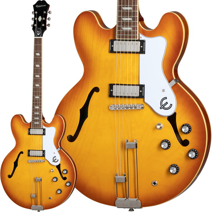 楽天市場】Epiphone Riviera (Royal Tan) 【 エピフォン リビエラ 