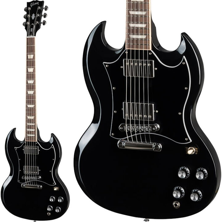 楽天市場】Gibson SG Standard (Ebony Black) 【 ギブソン SG 