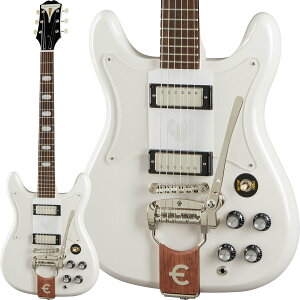 Epiphone Crestwood Custom (Polaris White)�y �G�s�t�H�� �N���X�g�E�b�h �J�X�^�� �g�����g�[�� �|�����X �z���C�g �G���L�M�^�[ �z