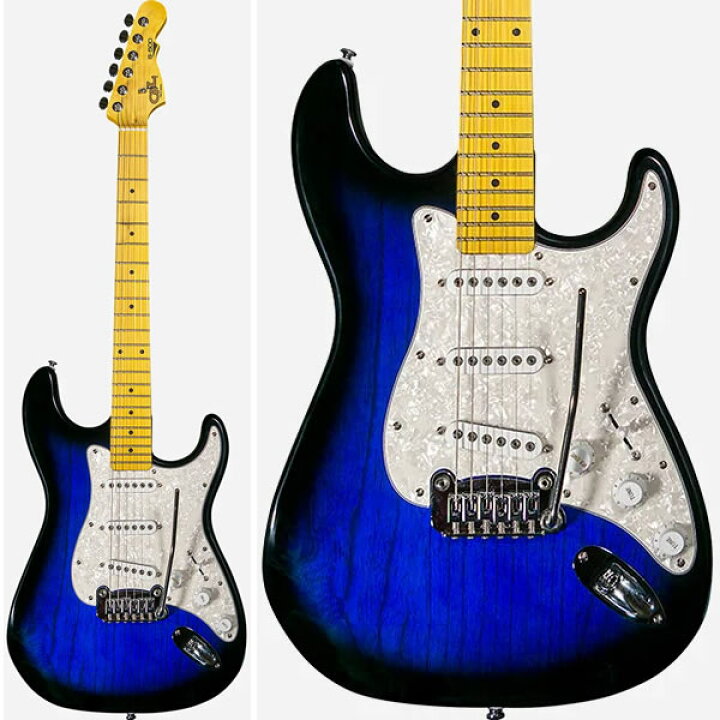 楽天市場】G&L Tribute Series S-500 (Blueburst/Maple 