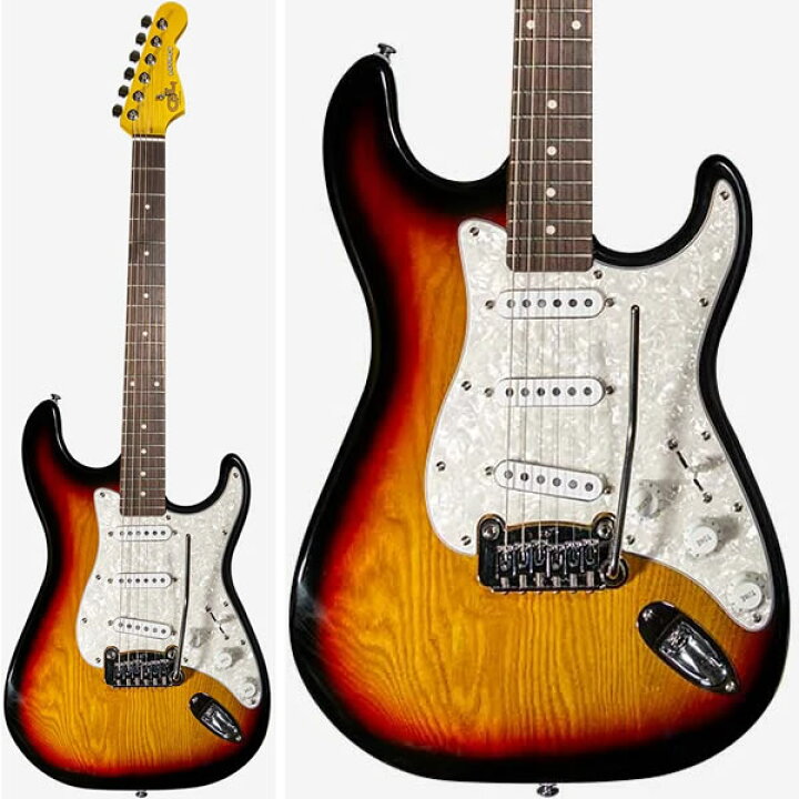 楽天市場】G&L Tribute Series LEGACY (3-Tone Sunburst/Rosewood  