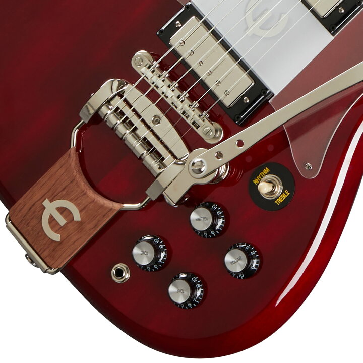 楽天市場】Epiphone Crestwood Custom (Cherry)【 エピフォン クレスト 