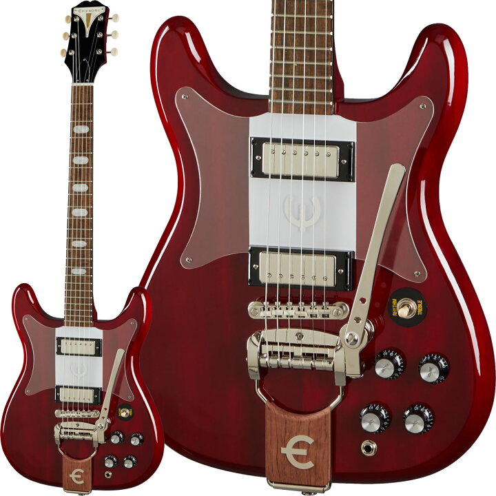 楽天市場】Epiphone Crestwood Custom (Cherry)【 エピフォン クレスト 
