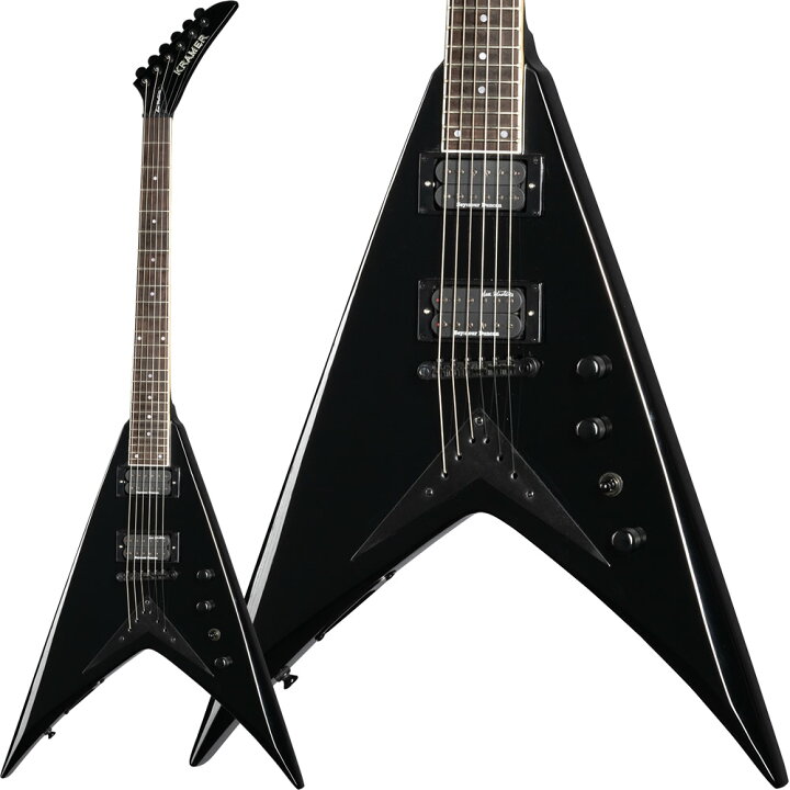 楽天市場】KRAMER Dave Mustaine Vanguard (Ebony)【 クレイマー 