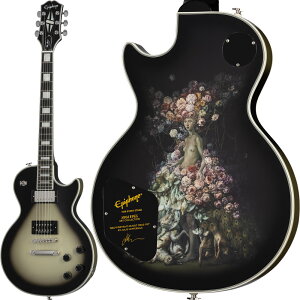 Epiphone Adam Jones Les Paul Custom Art Collection: Julie Heffernanfs gSelf-Portrait as Not Dead Yeth (Antique Silverburst) [{ʉi] y GstH by Mu\ A_W[Y X|[ JX^ A[g