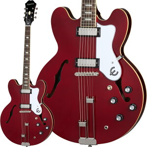 Epiphone Riviera (Sparkling Burgundy) �y �G�s�t�H�� ���r�G�� �X�p�[�N�����O �o�[�K���f�B�[ �Z�~�A�R �Z�~�A�R�[�X�e�B�b�N�M�^�[ �~�j�n���o�b�J�[ �G���L�M�^�[ �z