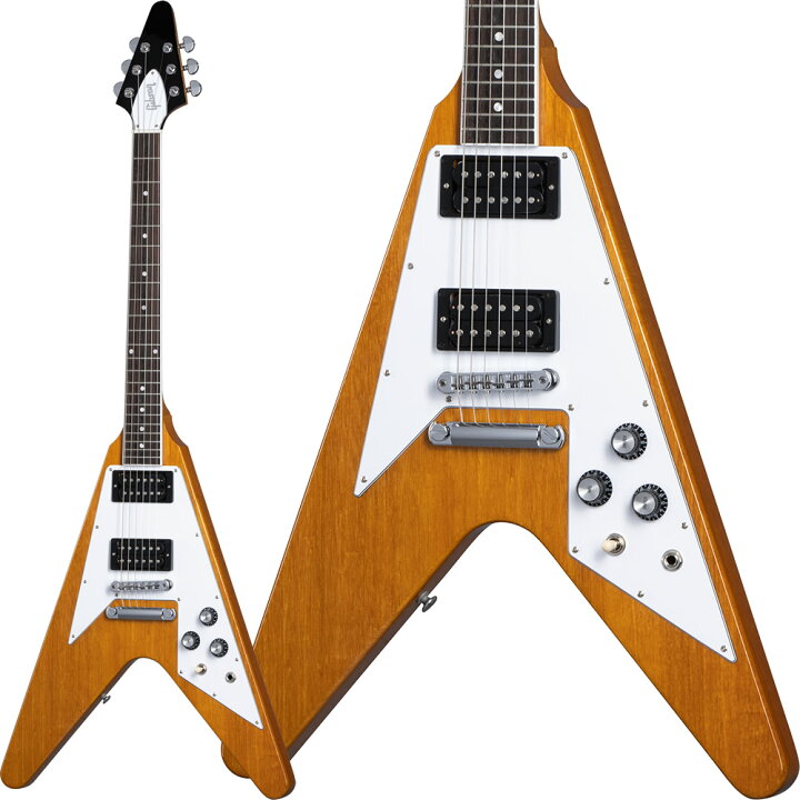 楽天市場】Gibson 70s Flying V (Antique Natural) 【 ギブソン FV  