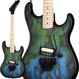KRAMER Baretta Custom Graphics gViperh [EVH D-Tuna] (Snakeskin Green Blue Fade) y NC}[ ob^ JX^ OtBbN @Cp[ Xl[NXL GLM^[ z