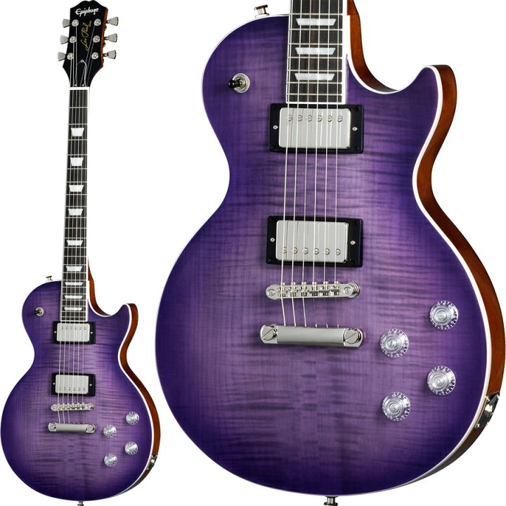 楽天市場】Epiphone Les Paul Modern Figured (Purple Burst 