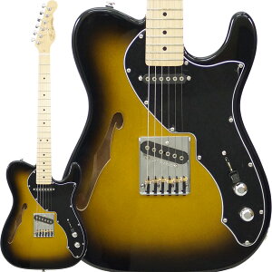 G&L USA Limited ASAT Classic Thinline (2-Tone Goldburst/Maple) [AEgbgSALE]bGLM^[beLX^[^Cvb