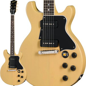 Epiphone Inspired by Gibson Custom 1960 Les Paul Special Double Cut Reissue (TV Yellow) �y �G�s�t�H�� �C���X�p�C�A�h �o�C �M�u�\�� �J�X�^���V���b�v ���X�|�[�� �X�y�V���� �_�u���J�b�g ���C�V���[ TV�C�G���[