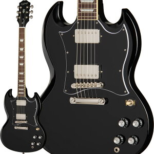 Epiphone SG Standard (Ebony) [EIGSGSEBNHR] �y �G�s�t�H�� by �M�u�\�� SG �X�^���_�[�h �G�{�j�[ �u���b�N �G���L�M�^�[ �z