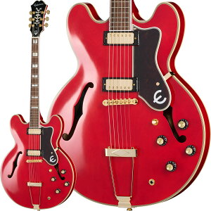 Epiphone Masterbilt Gem Archer Sheraton (Cherry Red) �y �G�s�t�H�� �W�F�� �A�[�`���[ �V�F���g�� �`�F���[ ���b�h �Z�~�A�R �Z�~�A�R�[�X�e�B�b�N�M�^�[ �G���L�M�^�[ �z