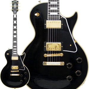 Gibson Custom Shop 1957 Les Paul Custom Reissue 2-Pickup Ultra Light Aged (Ebony) �y �M�u�\�� �J�X�^���V���b�v 1957 ���X�|�[�� �J�X�^�� ���C�V���[ �}�[�t�B�[ ���{ �E���g�� ���C�g �G�C�W�h �G�{�j�[ �G���L